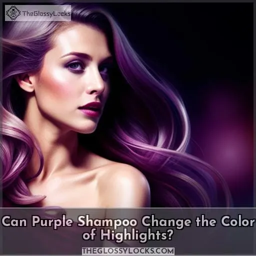 Can Purple Shampoo Change the Color of Highlights