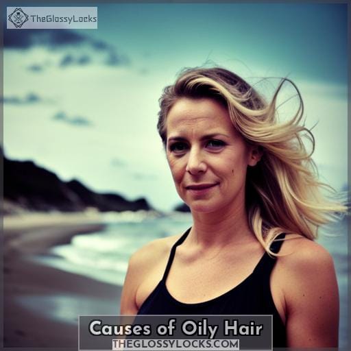 Causes of Oily Hair Causes of Oily Hair