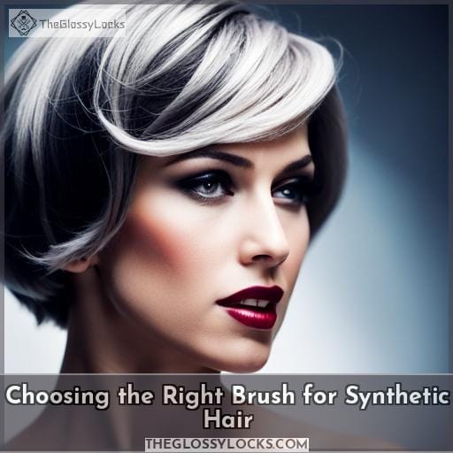 Choosing the Right Brush for Synthetic Hair