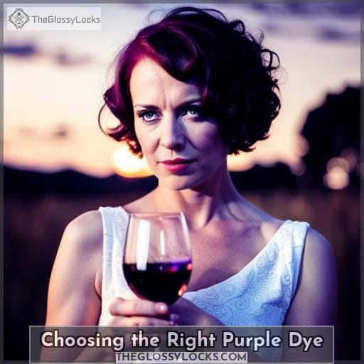 Choosing the Right Purple Dye