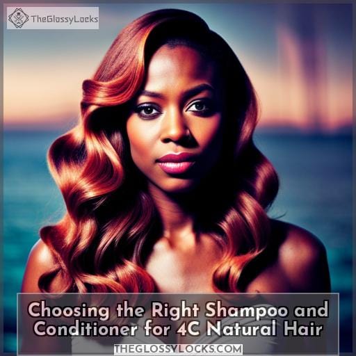 Choosing the Right Shampoo and Conditioner for 4C Natural Hair