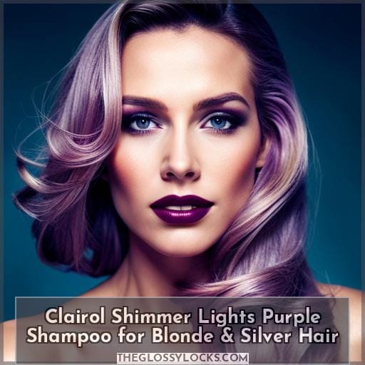 Clairol Shimmer Lights Purple Shampoo for Blonde & Silver Hair