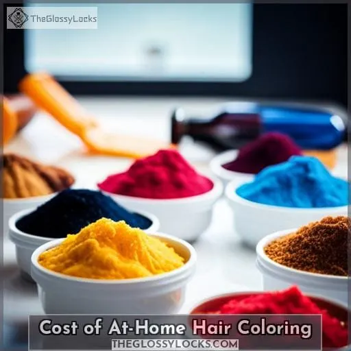 Cost of At-Home Hair Coloring