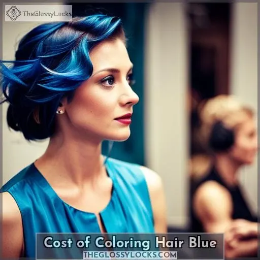 Cost of Coloring Hair Blue