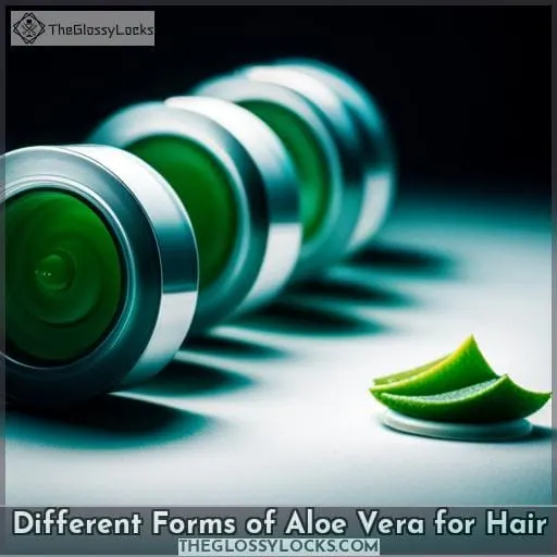Different Forms of Aloe Vera for Hair