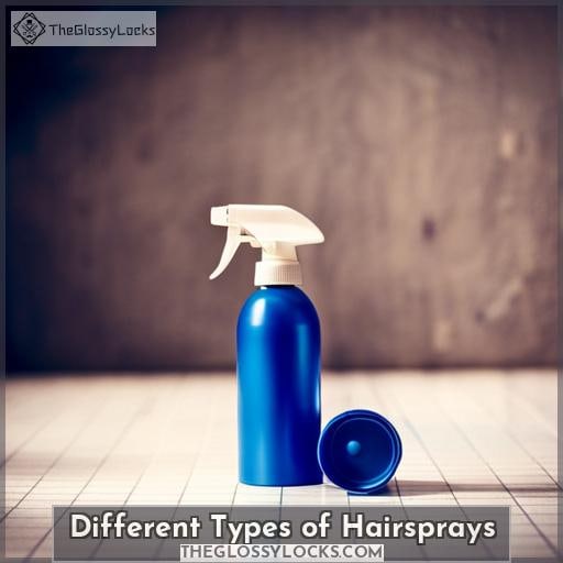 Different Types of Hairsprays