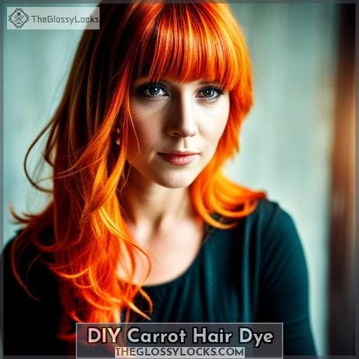 DIY Carrot Hair Dye