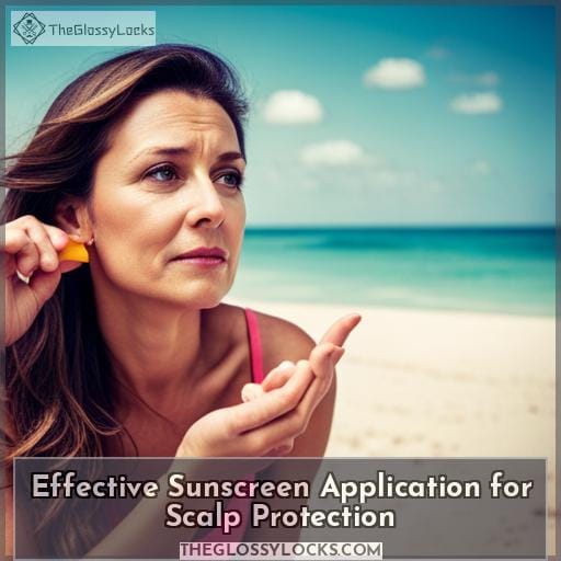 Effective Sunscreen Application for Scalp Protection