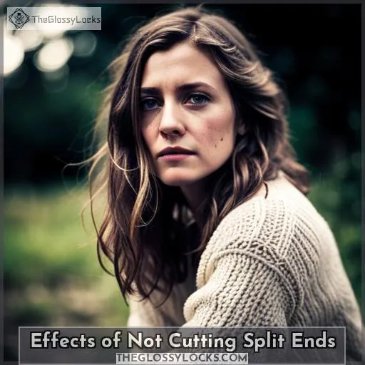 Effects of Not Cutting Split Ends