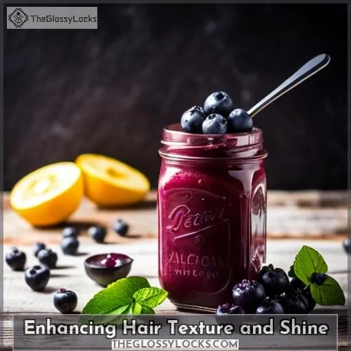 Enhancing Hair Texture and Shine
