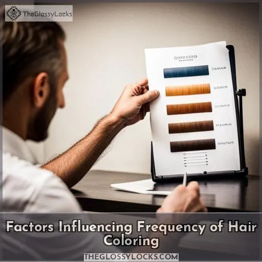 Factors Influencing Frequency of Hair Coloring