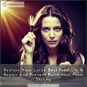 fix burnt hair from curling iron