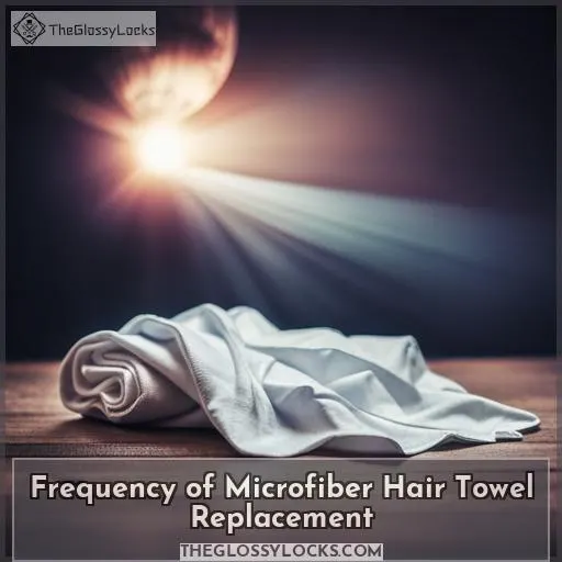 Frequency of Microfiber Hair Towel Replacement