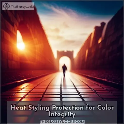 Heat Styling Protection for Color Integrity