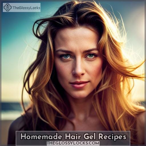 Homemade Hair Gel Recipes
