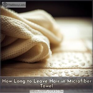 how long to leave hair in microfiber towel