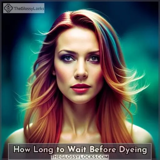 How Long to Wait Before Dyeing