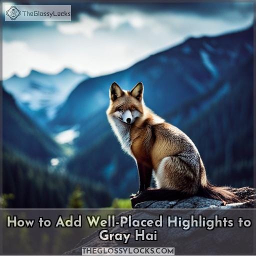 How to Add Well-Placed Highlights to Gray Hai