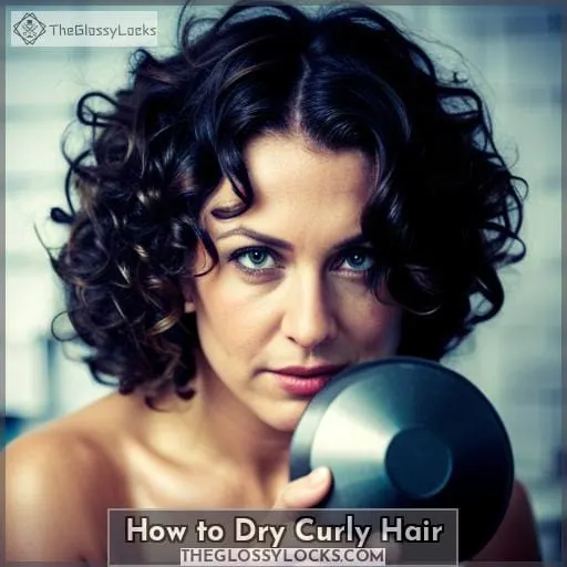 How to Dry Curly Hair