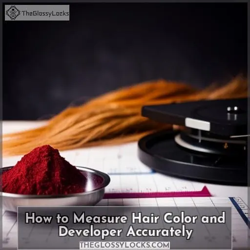 How to Measure Hair Color and Developer Accurately