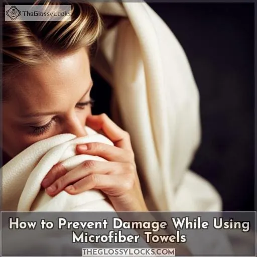 How to Prevent Damage While Using Microfiber Towels