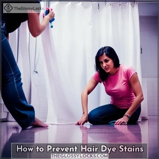 How to Prevent Hair Dye Stains