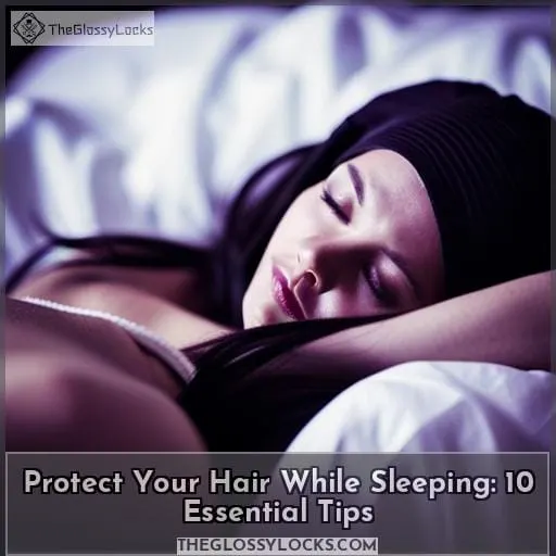 how to protect hair while sleeping