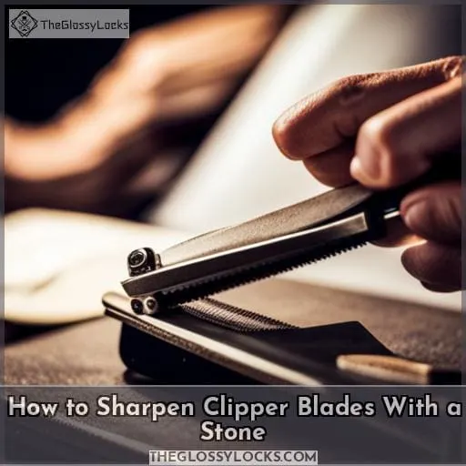 How to Sharpen Clipper Blades With a Stone