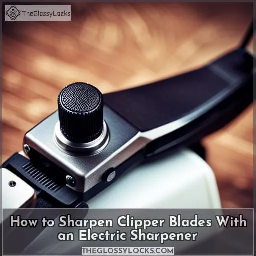 How to Sharpen Clipper Blades With an Electric Sharpener