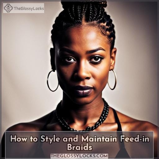 How to Style and Maintain Feed-in Braids