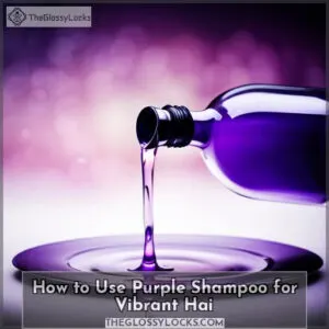 how to use purple shampoo