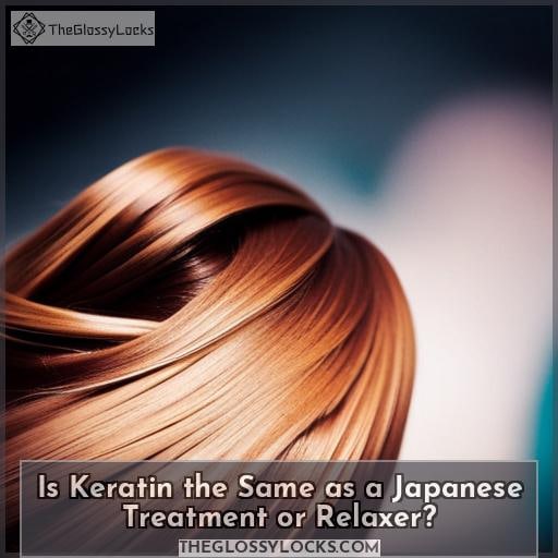 Is Keratin the Same as a Japanese Treatment or Relaxer