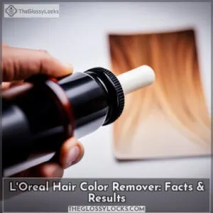 is loreal hair color remover bleach