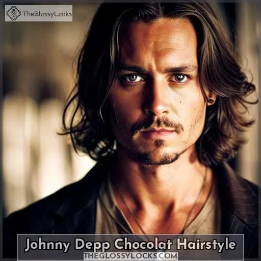 Johnny Depp Chocolat Hairstyle