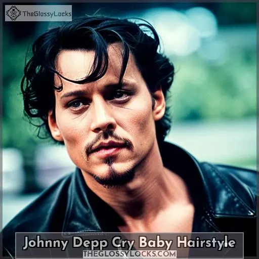 Johnny Depp Cry Baby Hairstyle