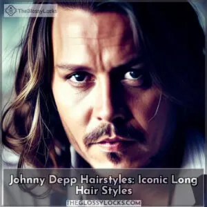johnny depp hairstyle long