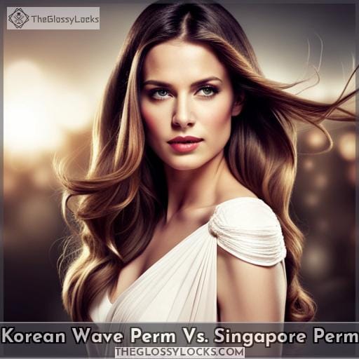 Korean Wave Perm Vs. Singapore Perm