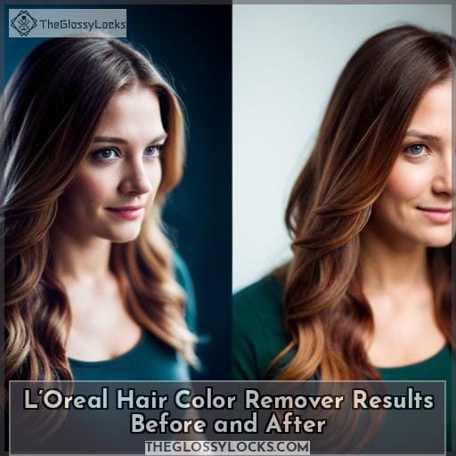L’Oreal Hair Color Remover Results Before and After