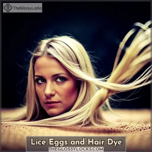Lice Eggs and Hair Dye