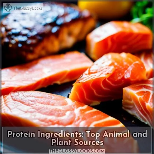 list of protein ingredients
