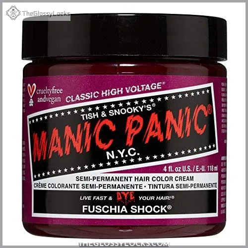 MANIC PANIC Fuschia Shock Hair