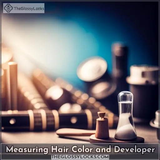 Measuring Hair Color and Developer