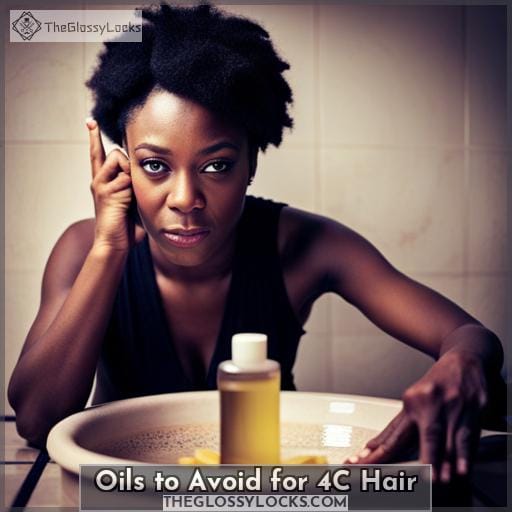 Oils to Avoid for 4C Hair