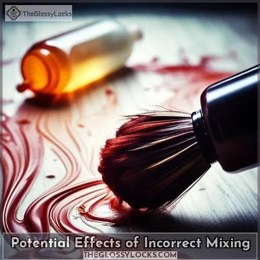 Potential Effects of Incorrect Mixing