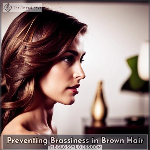 Preventing Brassiness in Brown Hair