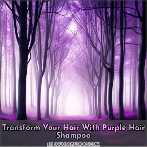 purple hair shampoo