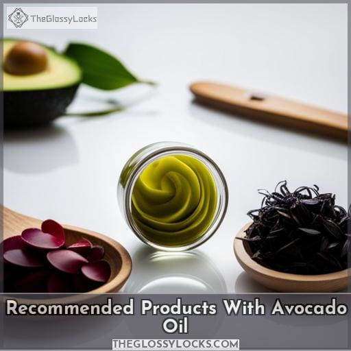 Recommended Products With Avocado Oil
