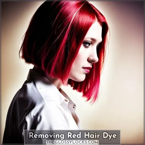 Removing Red Hair Dye