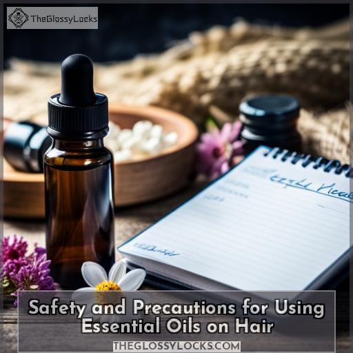 Safety and Precautions for Using Essential Oils on Hair