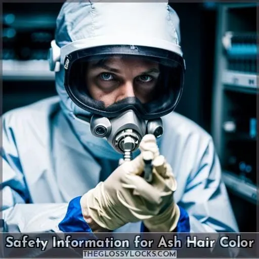 Safety Information for Ash Hair Color